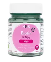 Holland & Barrett - Biotin, 1000mcg, 60 tabletek