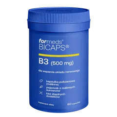 ForMeds - Bicaps B3, 500 mg, 60 kapsułek