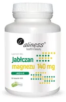 Aliness - Jabłczan Magnezu 140 mg z B6 P-5-P, 100 vkaps
