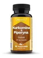 PharmoVit - Kurkumina + Piperyna, 247mg, 90 kapsułek 