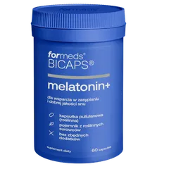 ForMeds - Melatonina, Bicaps Melatonin+, 60 kapsułek
