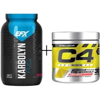 Zestaw Paliwo i Energia Pro: EFX Sports Karbolyn + Cellucor C4 Original