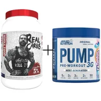 Zestaw Potencjał Zapał : 5% Nutrition Real Carbs + Applied Nutrition Pump 3G Pre-Workout