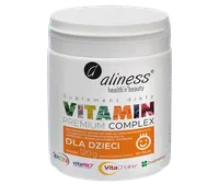 Aliness - Premium Vitamin Complex Dla Dzieci, 120 tabletek do ssania