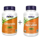 Zestaw Wsparcie Energii i Odporności: Chlorella i Spirulina
