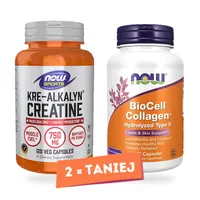 NOW Foods - Kolagen Hydrolizowany Typ II BioCell, 120 vkaps