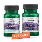Swanson - Cynk, Albion Chelated Zinc, 30mg, 90 kapsułek