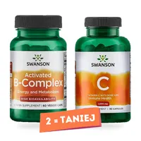 Swanson - Witamina C z Dziką Różą, 1000mg, 90 kapsułek