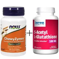 Ochrona Komórek i Zdrowe Trawienie: S-Acetyl L-Glutation i ChewyZymes