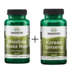 Zestaw Naturalnej Energii: Żeń-Szeń Koreański i Rhodiola Rosea