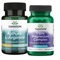 Triple Magnesium Complex 400mg 30 kaps + AjiPure L-Arginina 500mg 60 vkaps