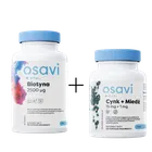 Zinc + Copper, 15mg + 1mg, 120 vkaps + Biotin, 2500μg, 120 caps