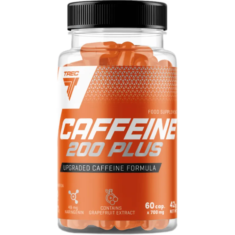Trec - Caffeine 200 Plus, 60 kapsułek