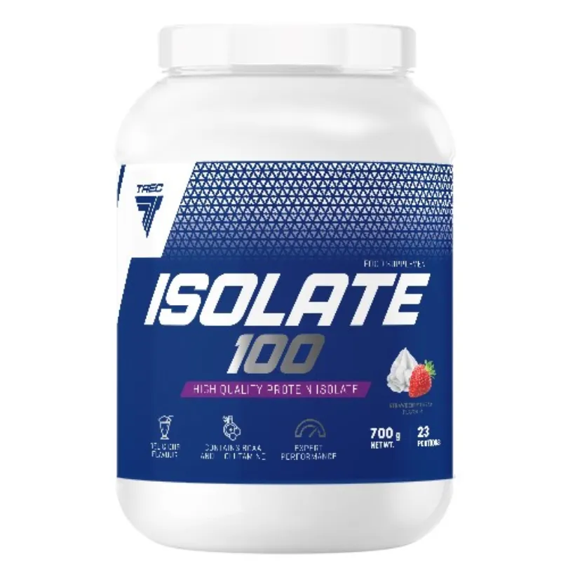 Trec - Odżywka Białkowa, Isolate 100, Truskawka, Proszek, 700g