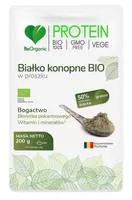 BeOrganic - Białko Konopne BIO w Proszku, 200g