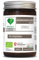 BeOrganic - Ashwagandha KSM-66® 5% BIO 200mg, 50 kapsułek